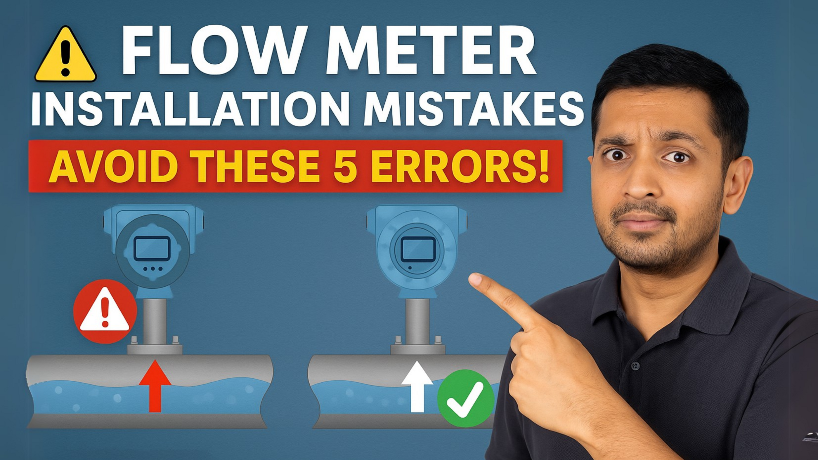 How to Avoid the 5 Most Common Flow Meter Installation Mistakes?